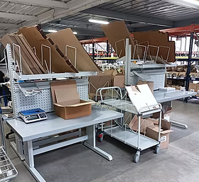 Préparation et emballage des commandes